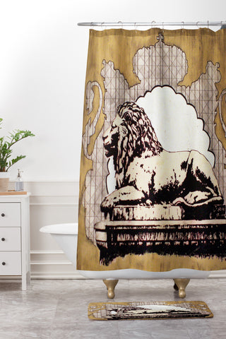 Conor O'Donnell Heraldry Shower Curtain And Mat