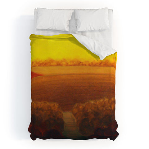 Conor O'Donnell Land Study Seven Duvet Cover