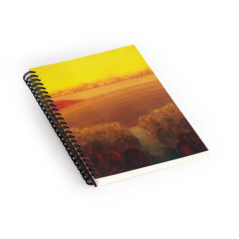 Conor O'Donnell Land Study Seven Spiral Notebook