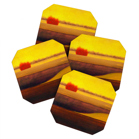 Conor O'Donnell Land Study Six Coaster Set