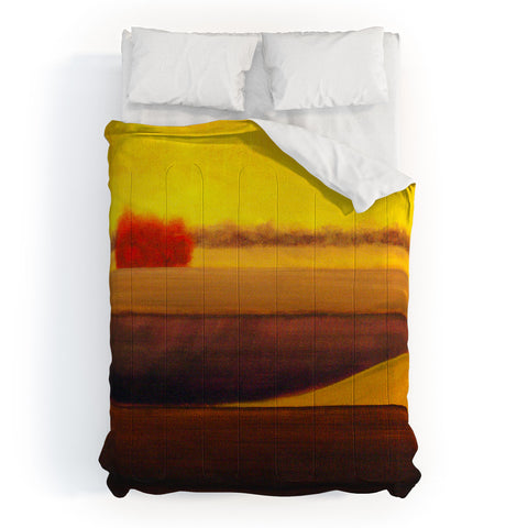 Conor O'Donnell Land Study Six Comforter