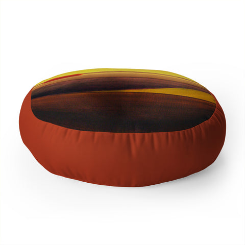 Conor O'Donnell Land Study Six Floor Pillow Round