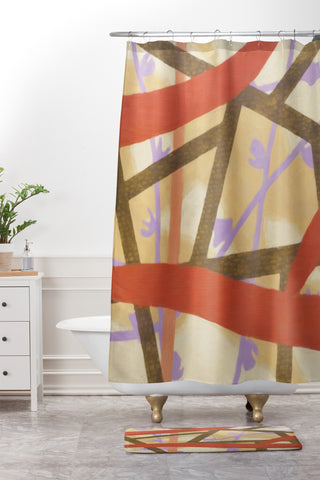 Conor O'Donnell M 5 Shower Curtain And Mat