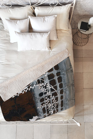 Conor O'Donnell Patternstudy 8 Fleece Throw Blanket