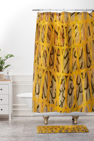 Conor O'Donnell Tara 4 Shower Curtain And Mat