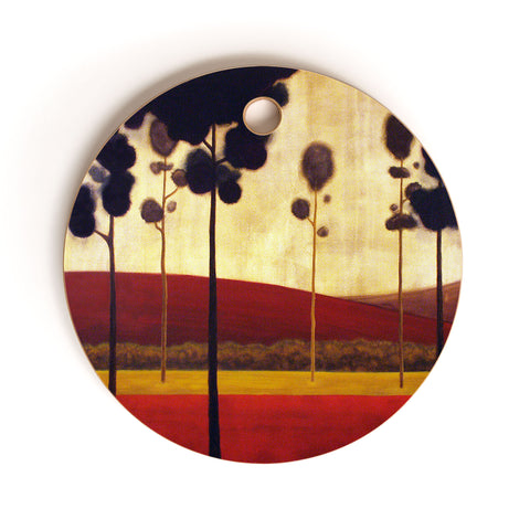 Conor O'Donnell Tree Study 12 Cutting Board Round