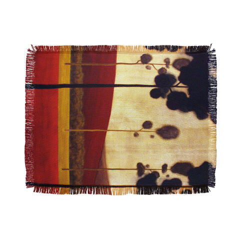 Conor O'Donnell Tree Study 12 Throw Blanket