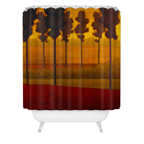 Conor O'Donnell Tree Study 17 Shower Curtain