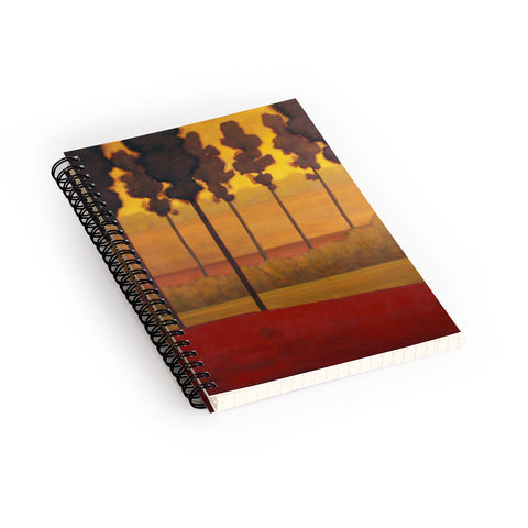 Conor O'Donnell Tree Study 17 Spiral Notebook
