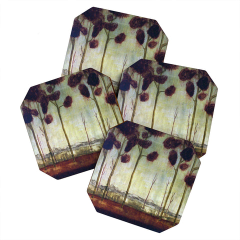 Conor O'Donnell Tree Study Five Coaster Set