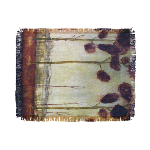 Conor O'Donnell Tree Study Five Throw Blanket