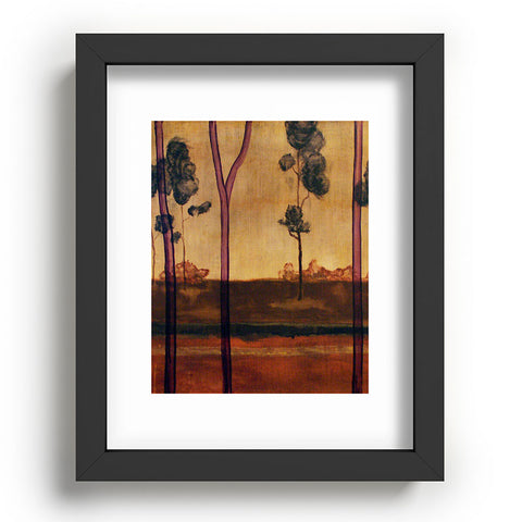 Conor O'Donnell Tree Study Four Recessed Framing Rectangle