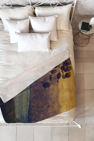 Conor O'Donnell Tree Study Nine Fleece Throw Blanket