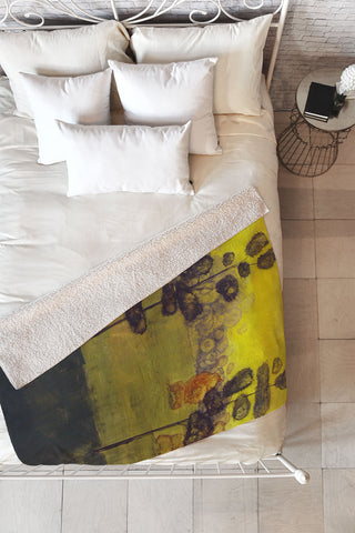 Conor O'Donnell Tree Study One Fleece Throw Blanket