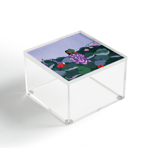 constanzaillustrates Among Birds Acrylic Box