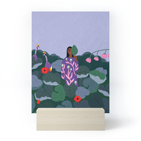 constanzaillustrates Among Birds Mini Art Print