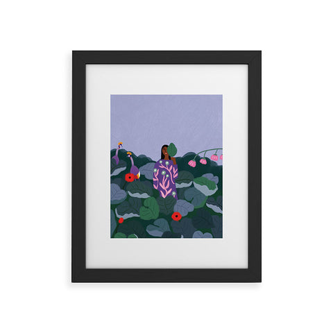 constanzaillustrates Among Birds Framed Art Print
