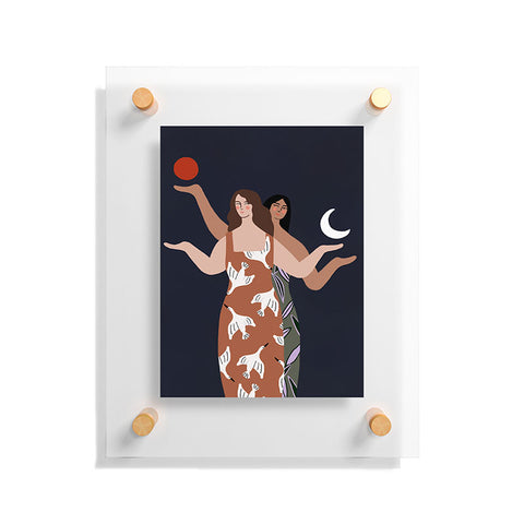 constanzaillustrates Balance I Floating Acrylic Print