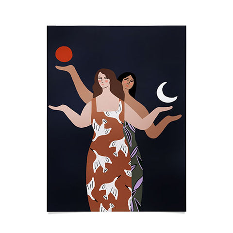 constanzaillustrates Balance I Poster