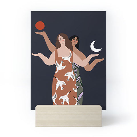 constanzaillustrates Balance I Mini Art Print