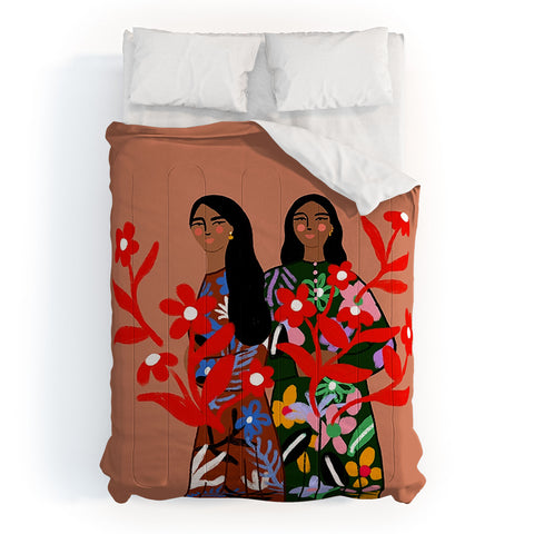 constanzaillustrates Growth I Comforter