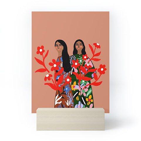 constanzaillustrates Growth I Mini Art Print