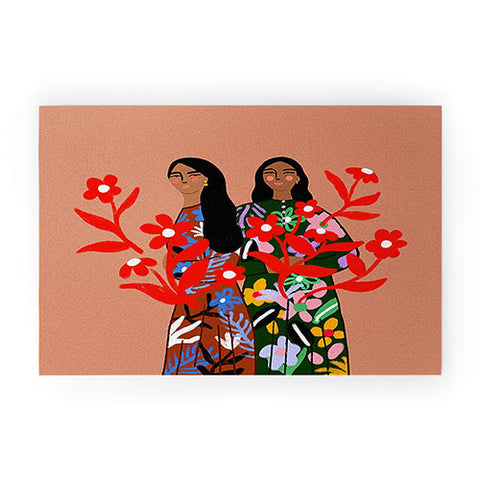 constanzaillustrates Growth I Welcome Mat