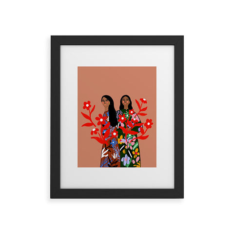 constanzaillustrates Growth I Framed Art Print