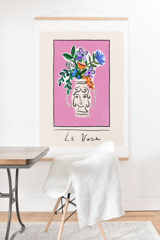constanzaillustrates Le Vase Art Print And Hanger