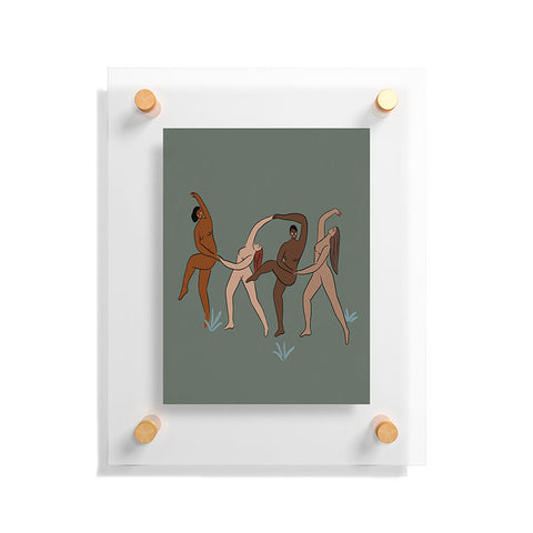 constanzaillustrates The Dance Floating Acrylic Print