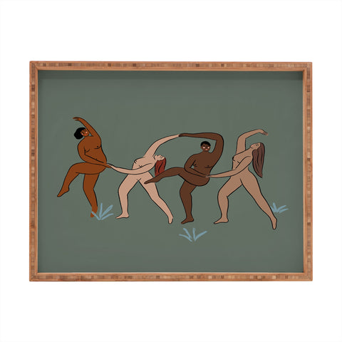 constanzaillustrates The Dance Rectangular Tray