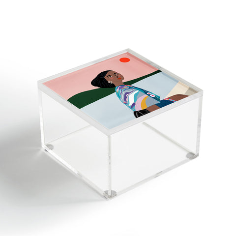 constanzaillustrates The Sunset Acrylic Box