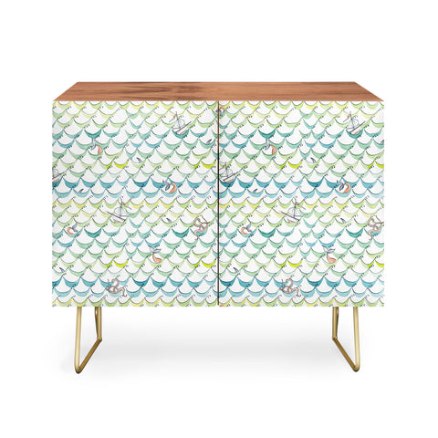 Cori Dantini A Day on the Ocean Credenza