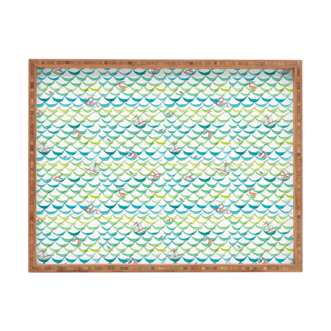Cori Dantini A Day on the Ocean Rectangular Tray