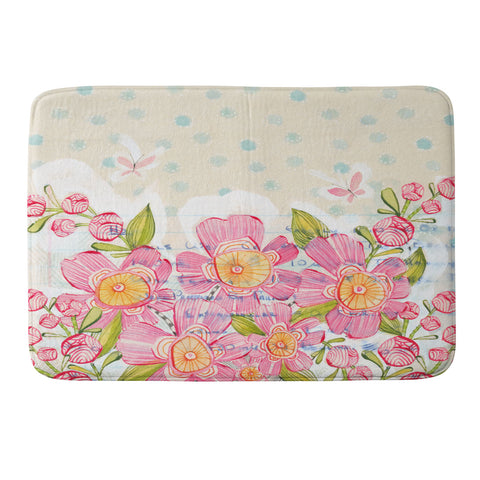 Cori Dantini And Then Spring Sprang Memory Foam Bath Mat
