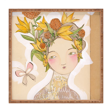 Cori Dantini Beauty On The Inside Square Tray