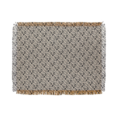 Cori Dantini black diamond Throw Blanket