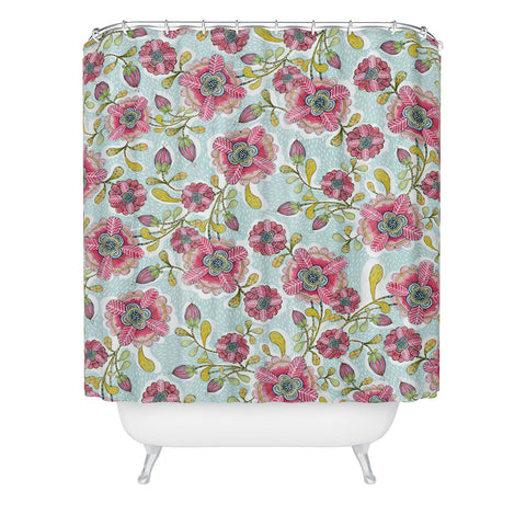 Cori Dantini Blooming Blossoms Shower Curtain