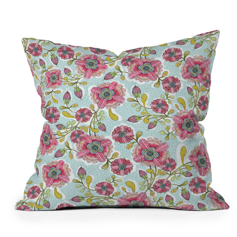 Cori Dantini Blooming Blossoms Throw Pillow