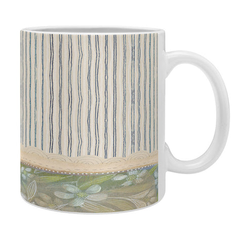 Cori Dantini Blue And White Stripes Coffee Mug