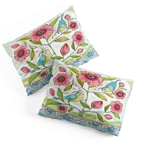 Cori Dantini Blue Birds Of Happiness Pillow Shams