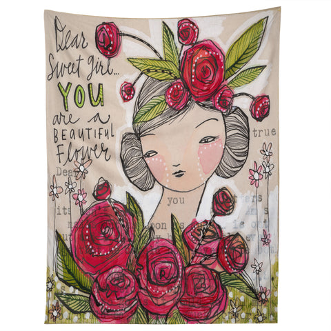 Cori Dantini Dear Sweet Girl Tapestry