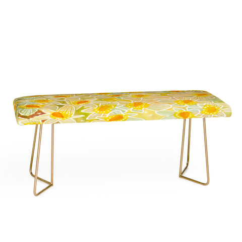 Cori Dantini Flower Galaxy Bench