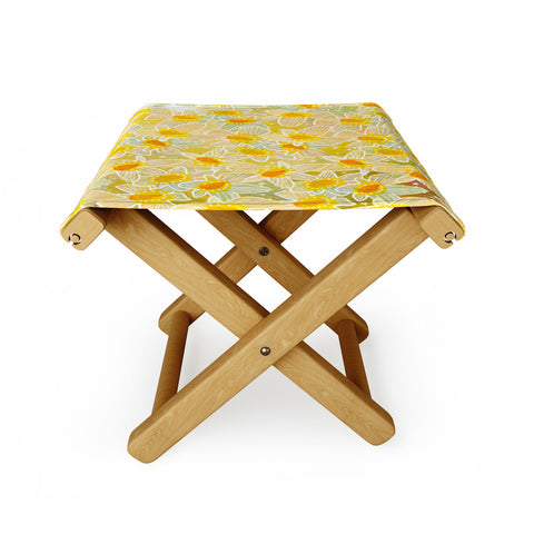 Cori Dantini Flower Galaxy Folding Stool