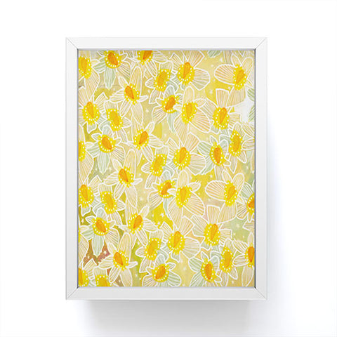 Cori Dantini Flower Galaxy Framed Mini Art Print