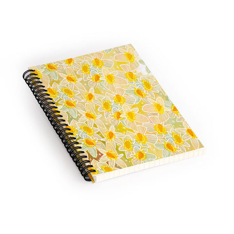 Cori Dantini Flower Galaxy Spiral Notebook