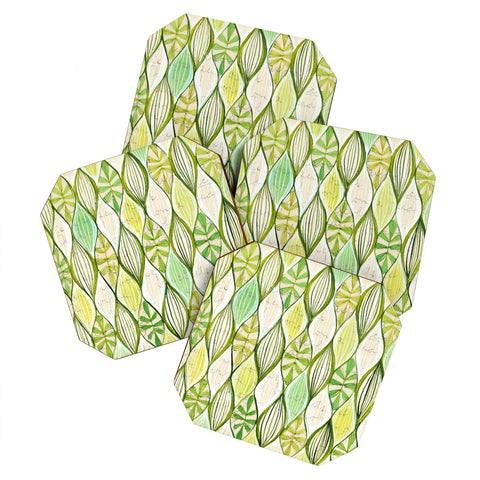 Cori Dantini Green Coaster Set