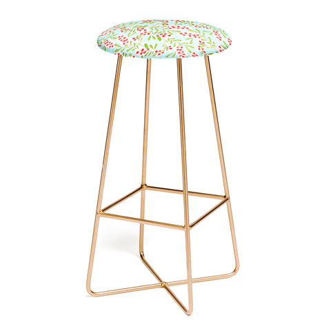 Cori Dantini Holiday Berries Bar Stool