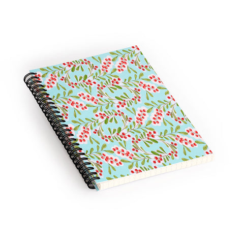 Cori Dantini Holiday Berries Spiral Notebook