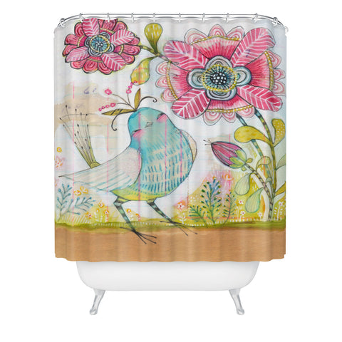 Cori Dantini I Love You More Shower Curtain